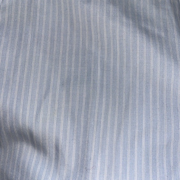 Boy’s Brooks Brothers Dress Shirt with hidden buttons. Size 16 Light blue stripe - Picture 6 of 6